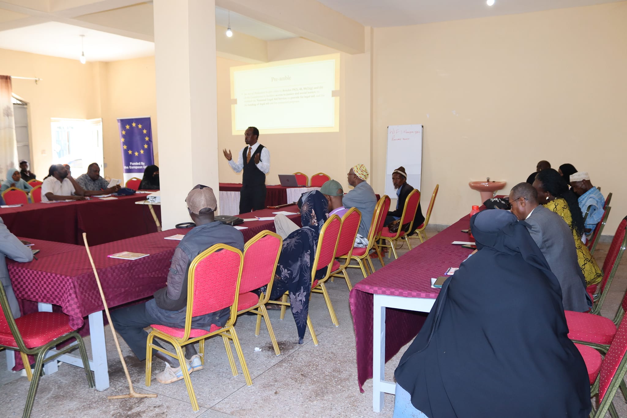 Pastoral landscape in Northern Kenya